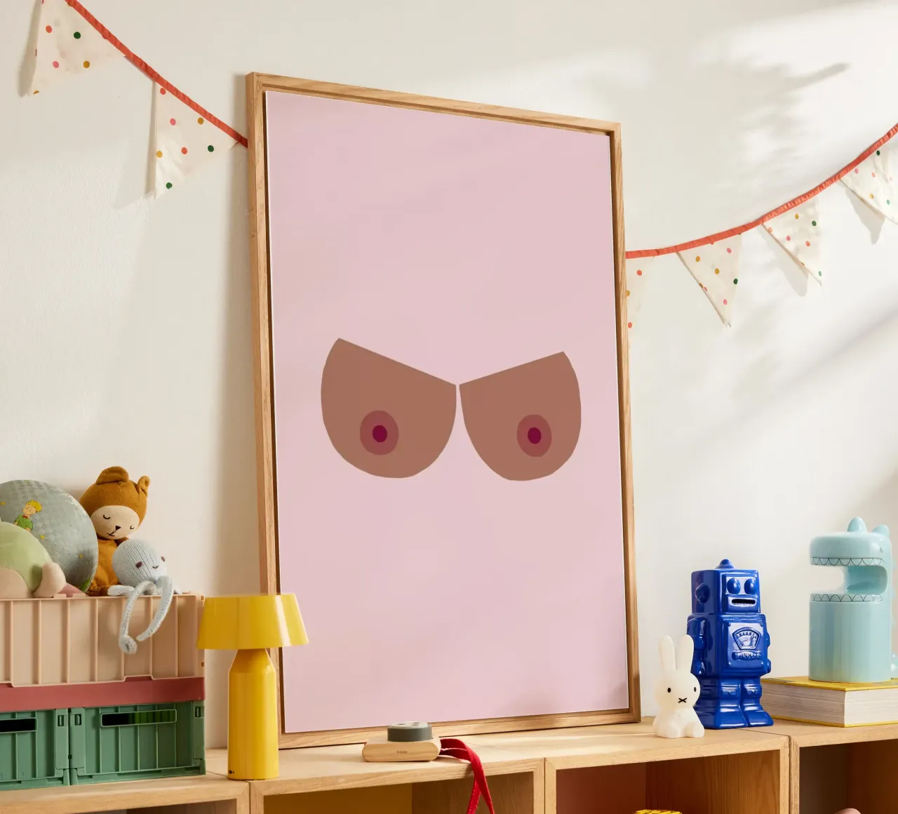 Boobs 5 plexiglass da Maren Gross