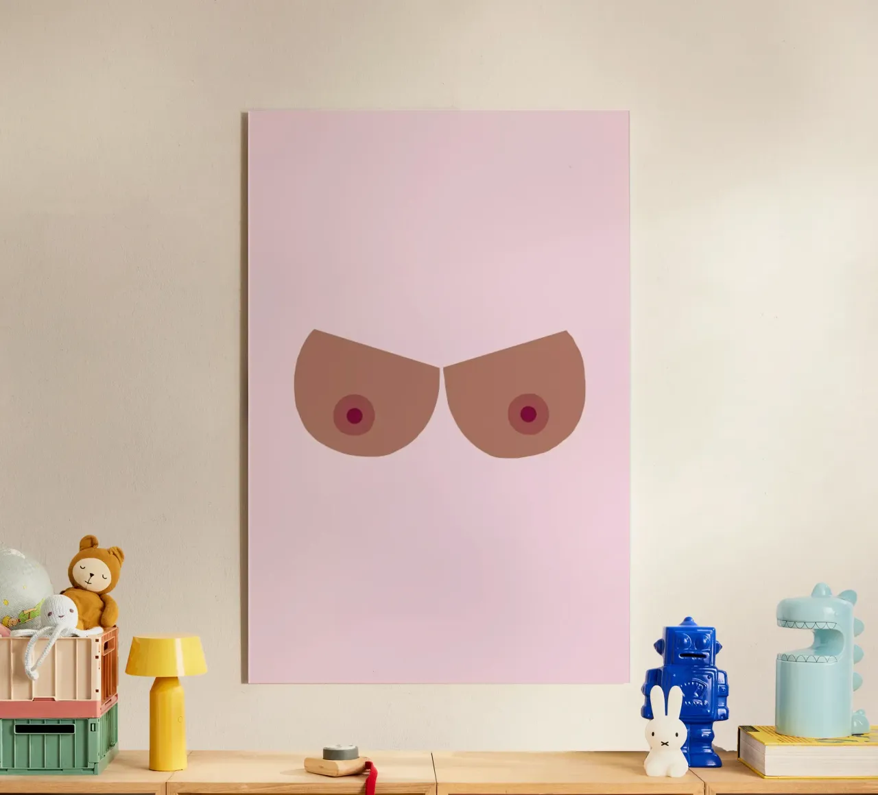 Boobs 5 plexiglass da Maren Gross