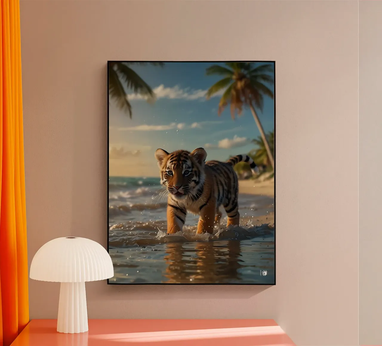 Spiaggia della tigre plexiglass da LM2KONE