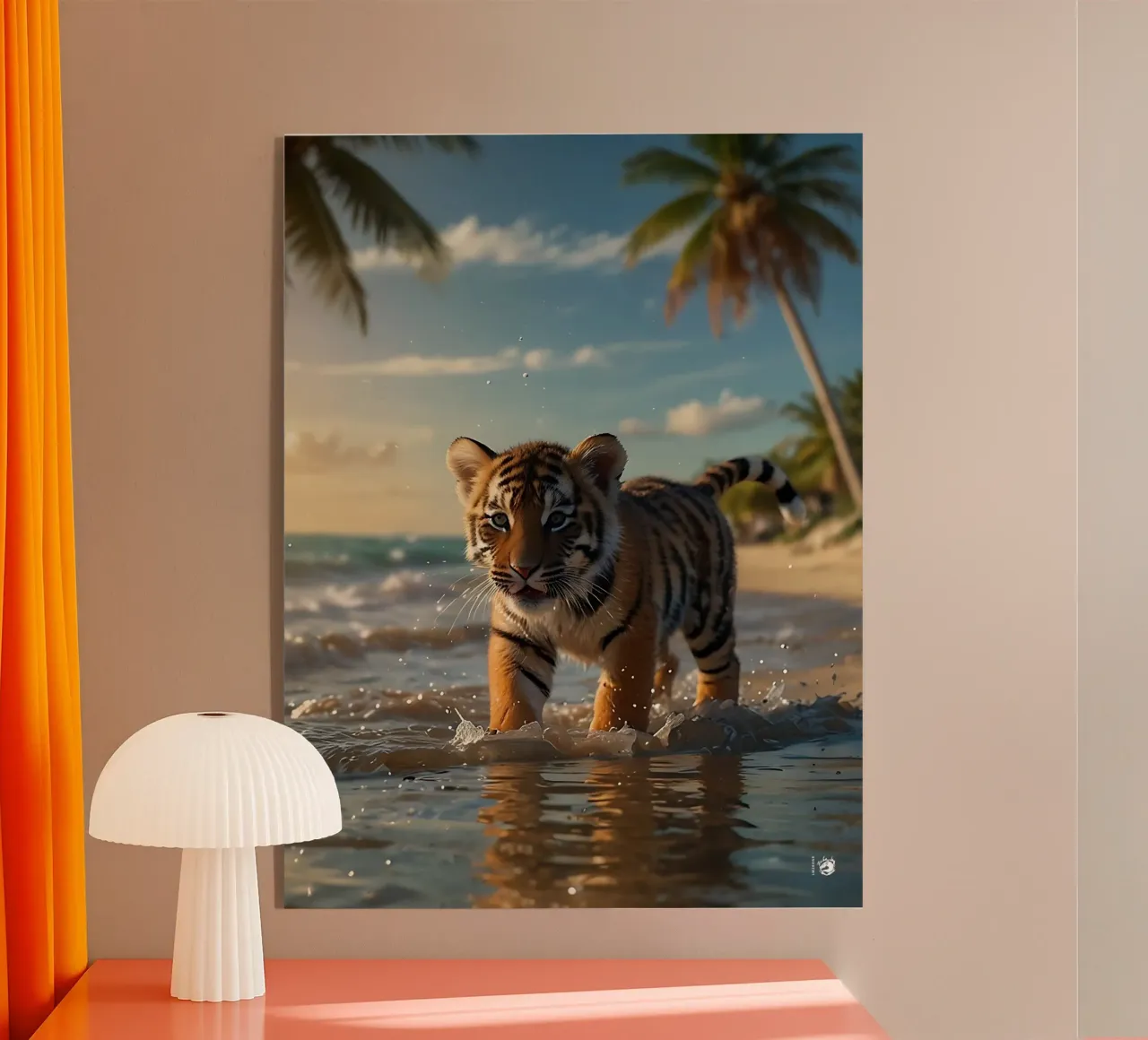 Spiaggia della tigre plexiglass da LM2KONE