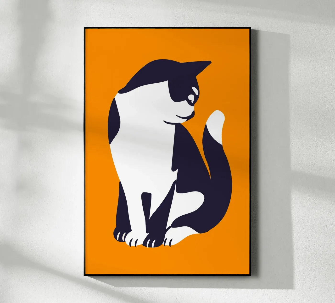 tuxedo kitty plexiglass da Mariery Young