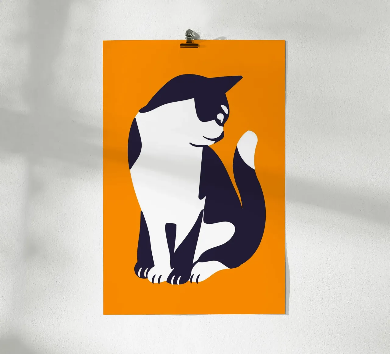 tuxedo kitty carta hahnemühle da Mariery Young