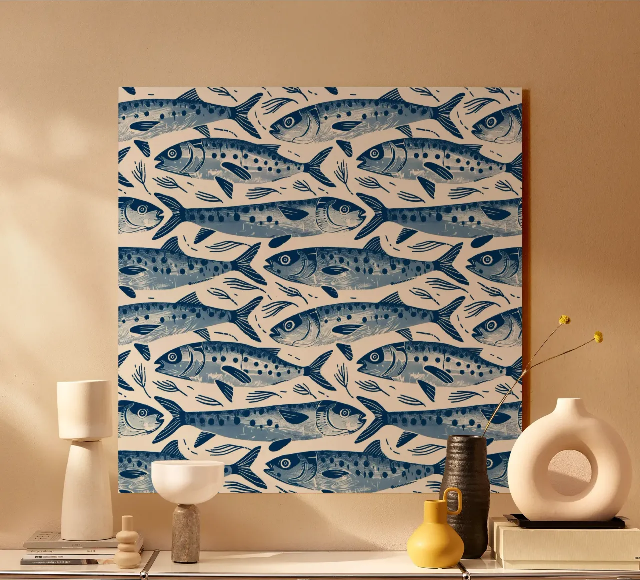 The Sardines plexiglass da Sunflower Soul Studio