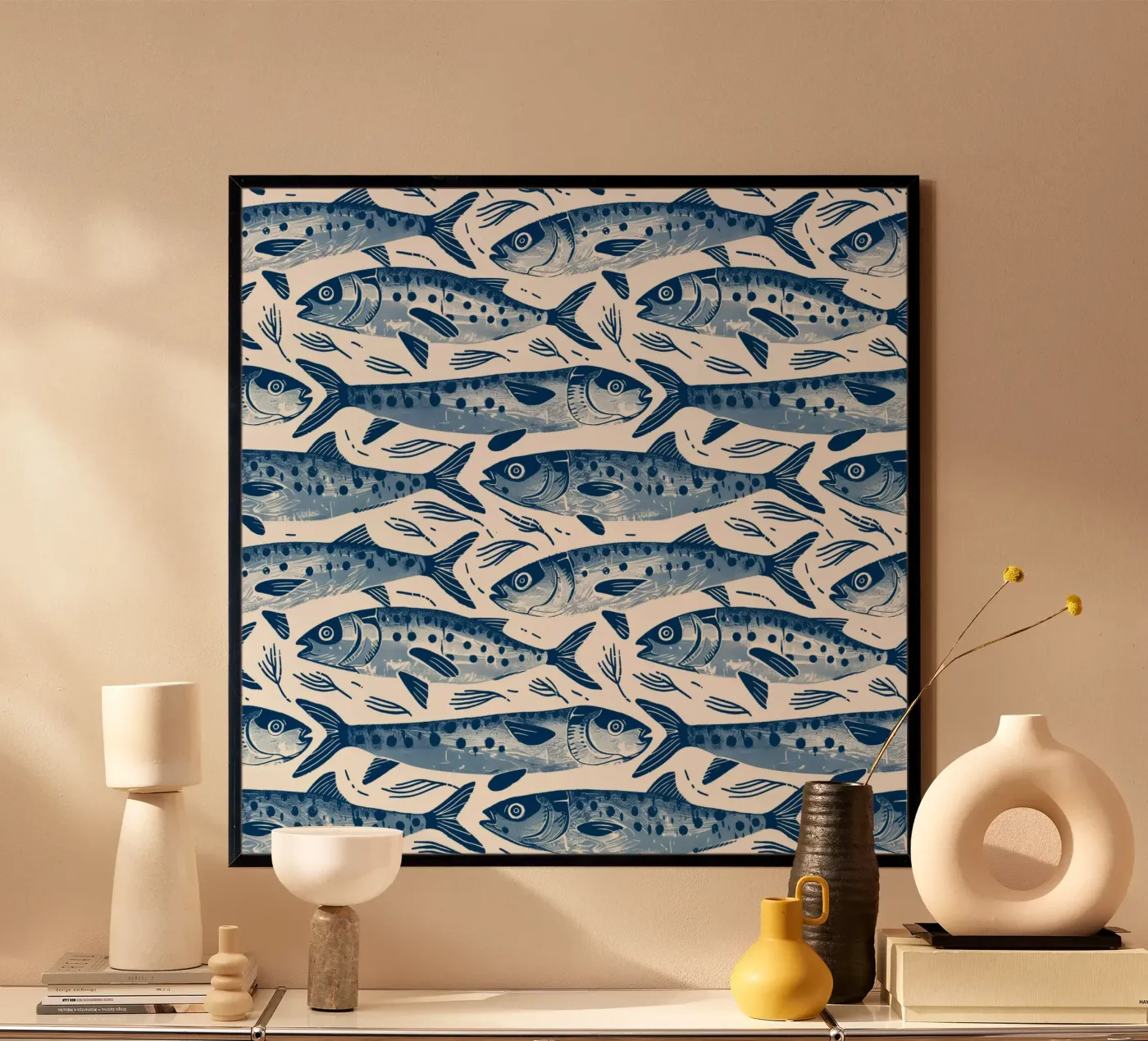 The Sardines poster da Sunflower Soul Studio