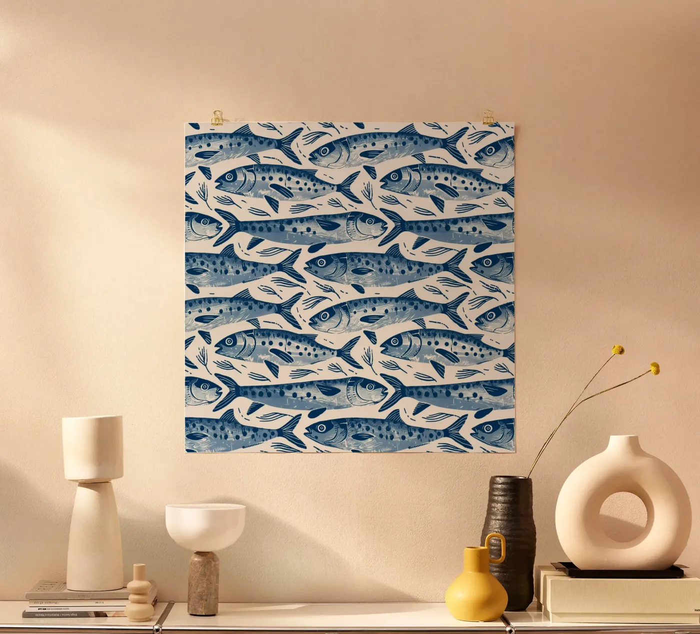 The Sardines poster da Sunflower Soul Studio