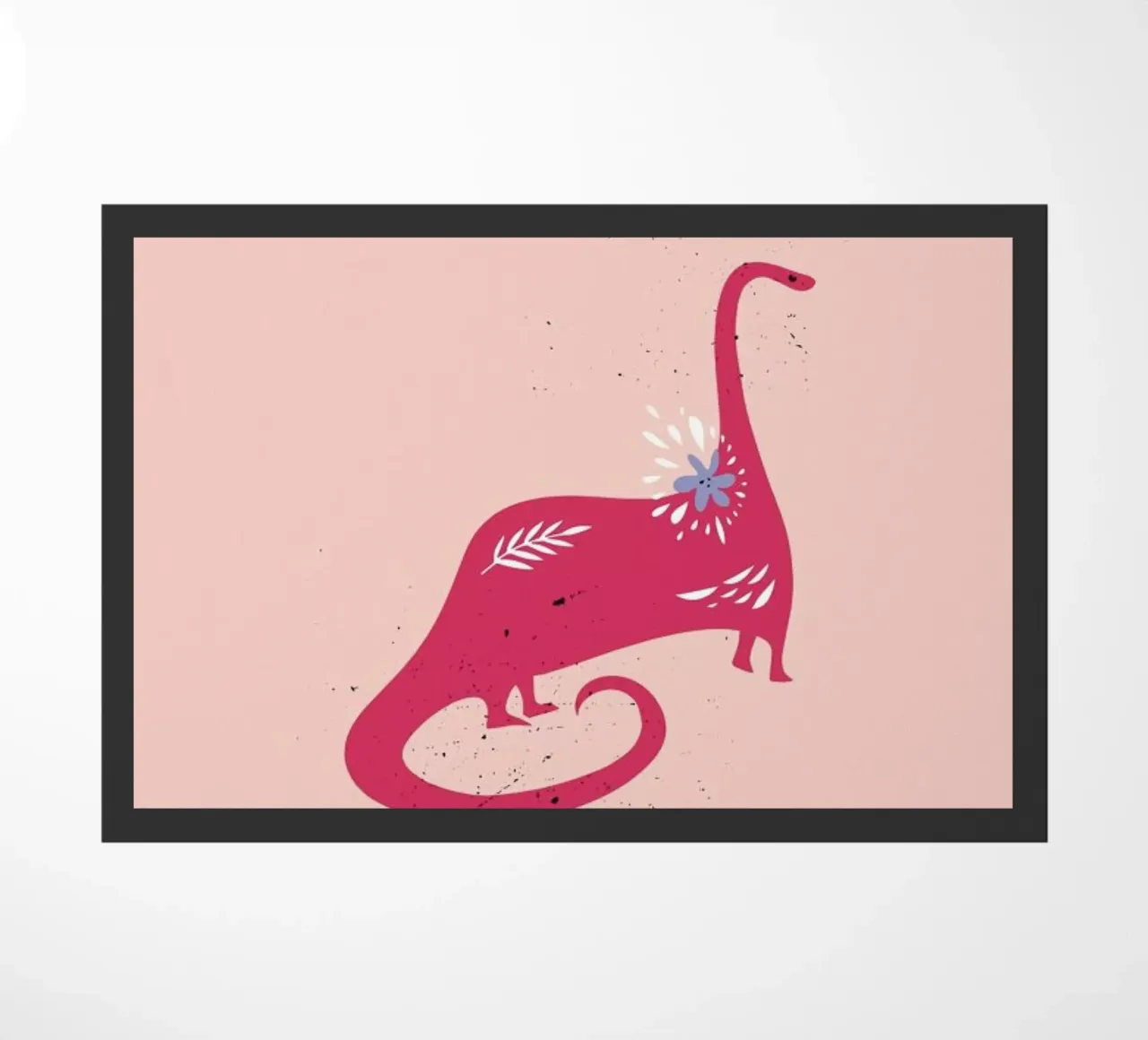 Pink Dinosaur zerbino da Little Flourishes