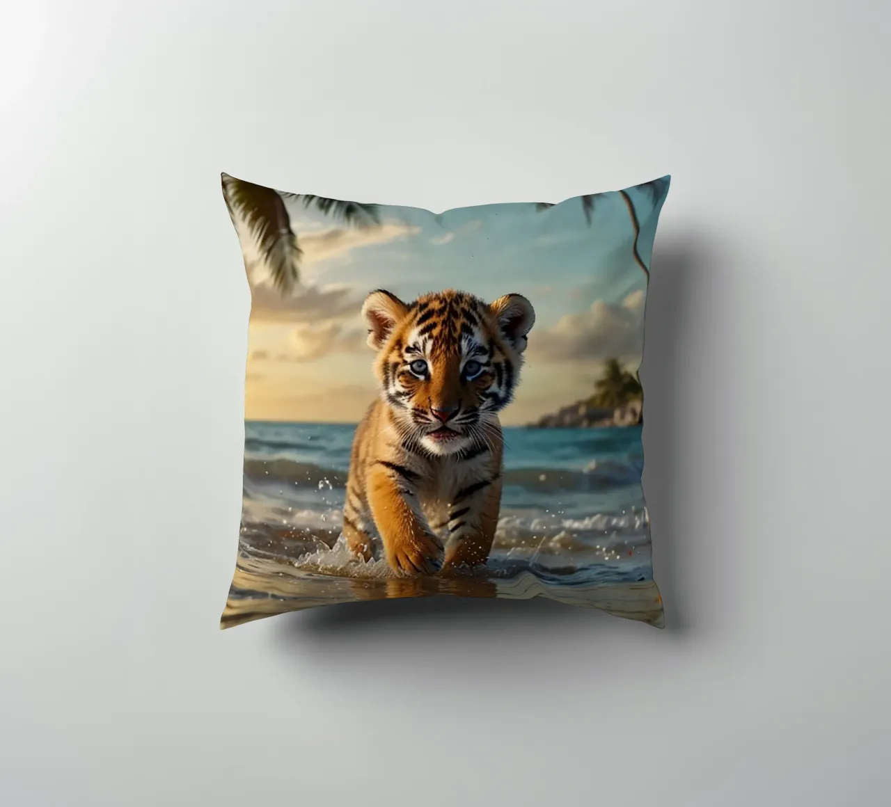 Spiaggia della Tigre dell'Oceano cuscino da LM2KONE