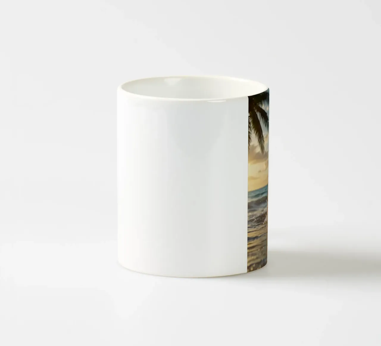 Spiaggia della Tigre dell'Oceano tazza in ceramica da LM2KONE