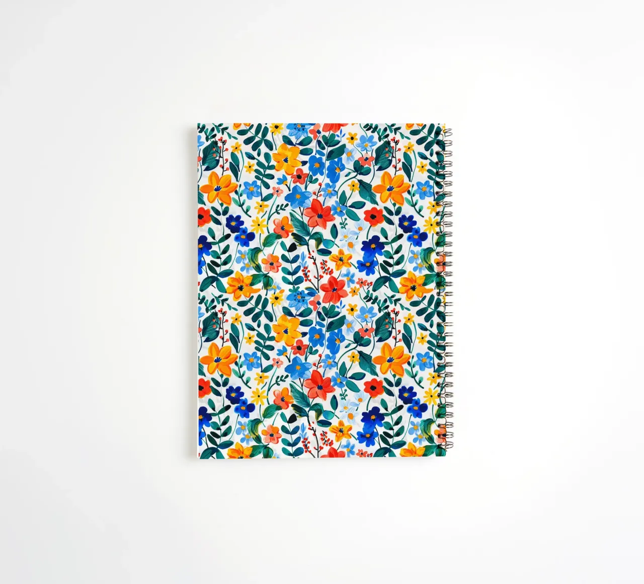 Happy Florals diario ad anelli da Sunflower Soul Studio