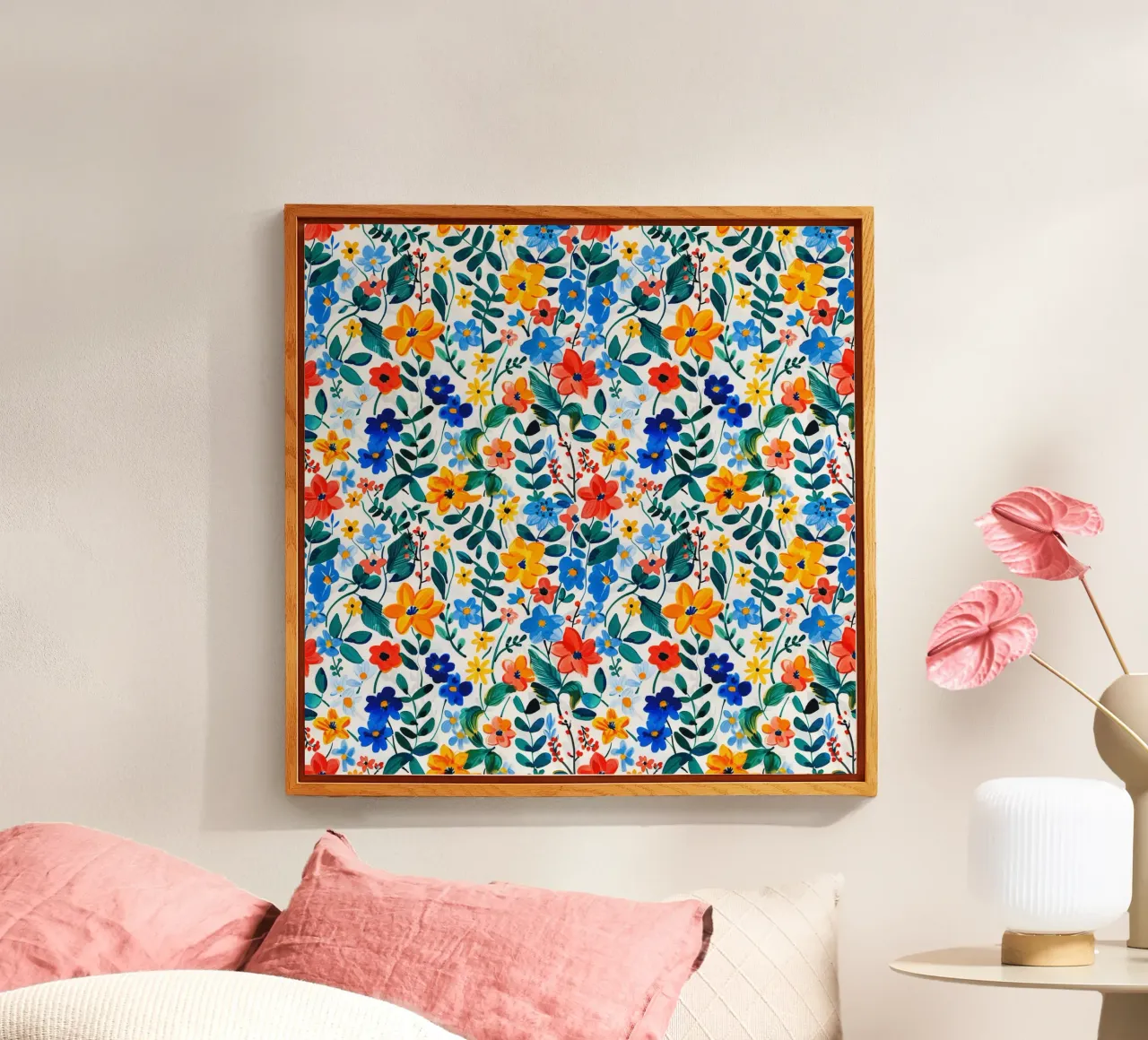 Happy Florals plexiglass da Sunflower Soul Studio