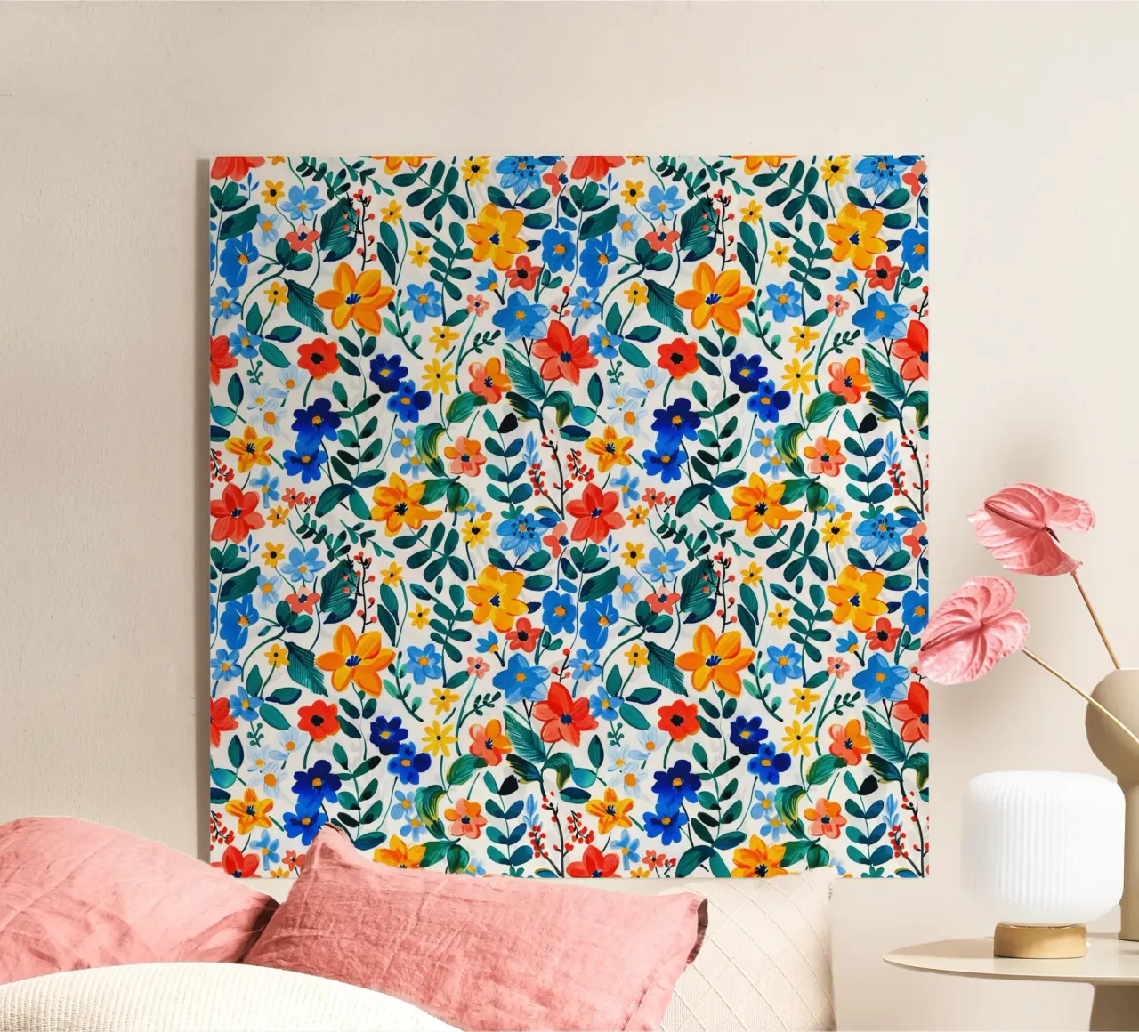 Happy Florals plexiglass da Sunflower Soul Studio