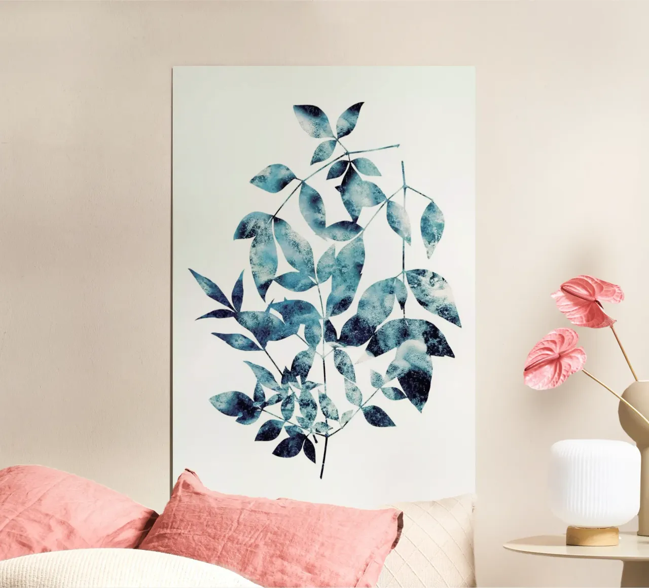 Gift of Life poster with wooden frame by Angelo Cerantola
