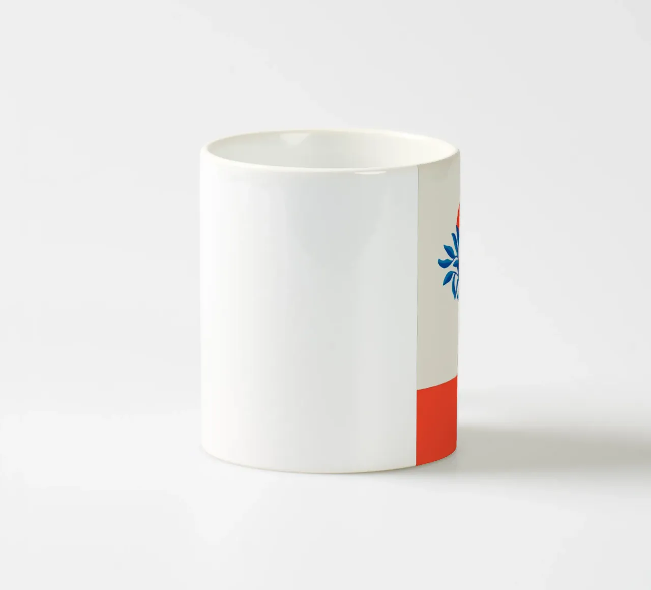 Papaveri in vaso tazza in ceramica da Wackapacka