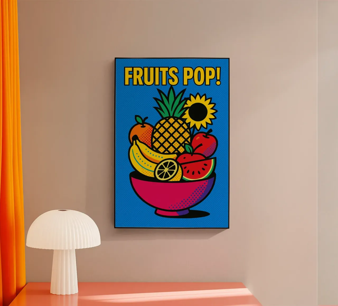 Frutti Pop! plexiglass da Pop and Fruits - Affiches & posters
