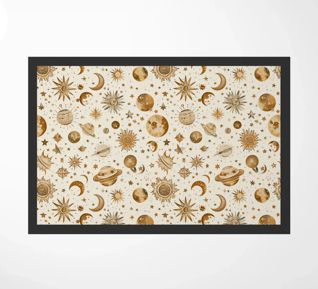Beige and Brown Celestial zerbino da Sunflower Soul Studio