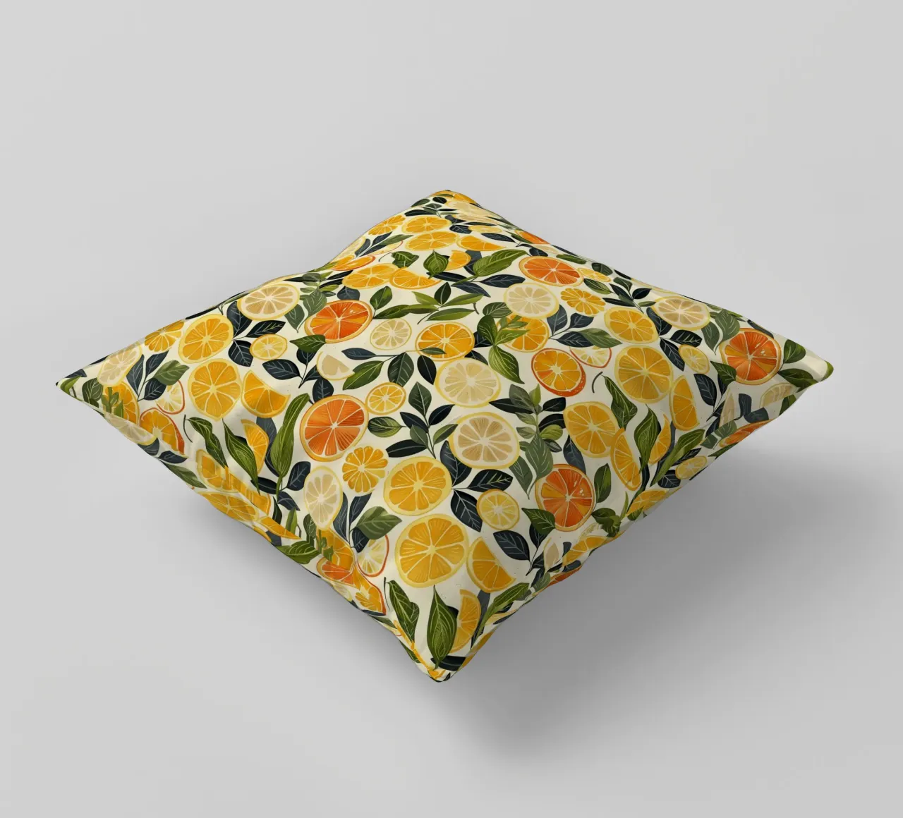 Citrus Fruits cuscino da Sunflower Soul Studio