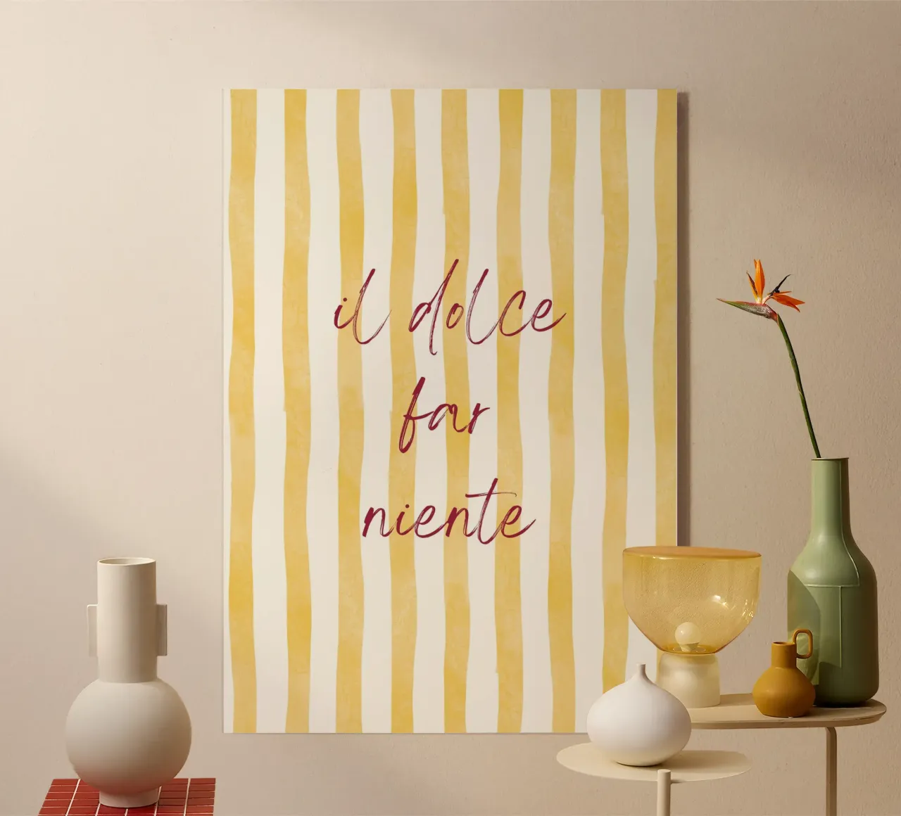 Il Dolce Far Niente plexiglass da DolceVita