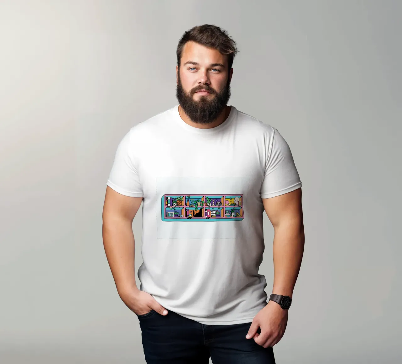 The Bohemian Time t-shirt da Tyler Dale