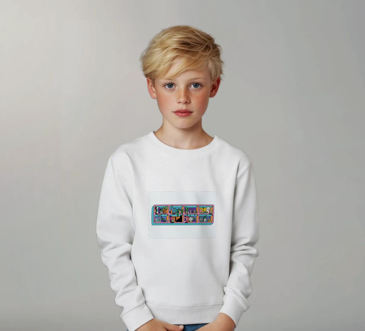 The Bohemian Time felpa bambino da Tyler Dale