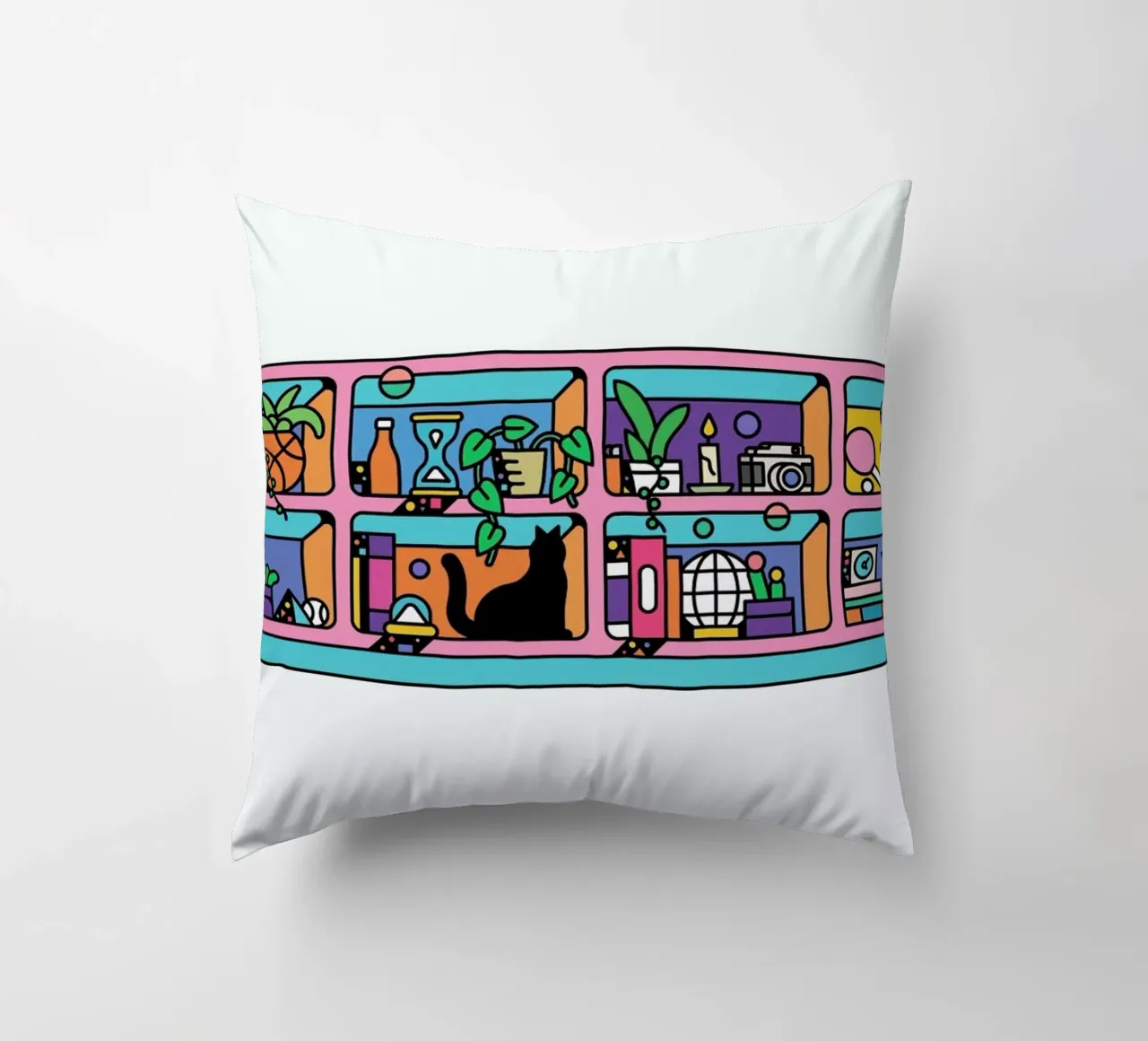 The Bohemian Time cuscino da Tyler Dale