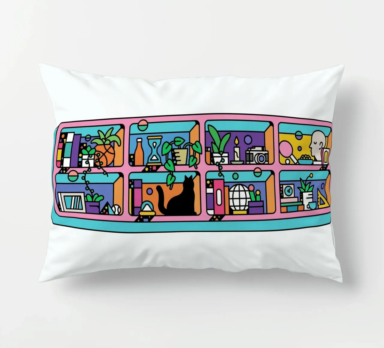 The Bohemian Time cuscino da Tyler Dale