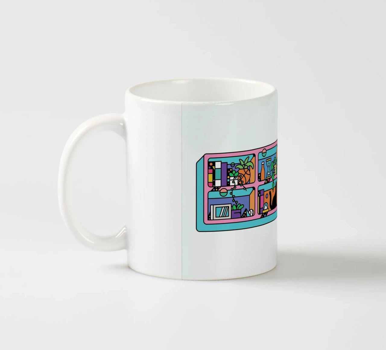 The Bohemian Time tazza in ceramica da Tyler Dale