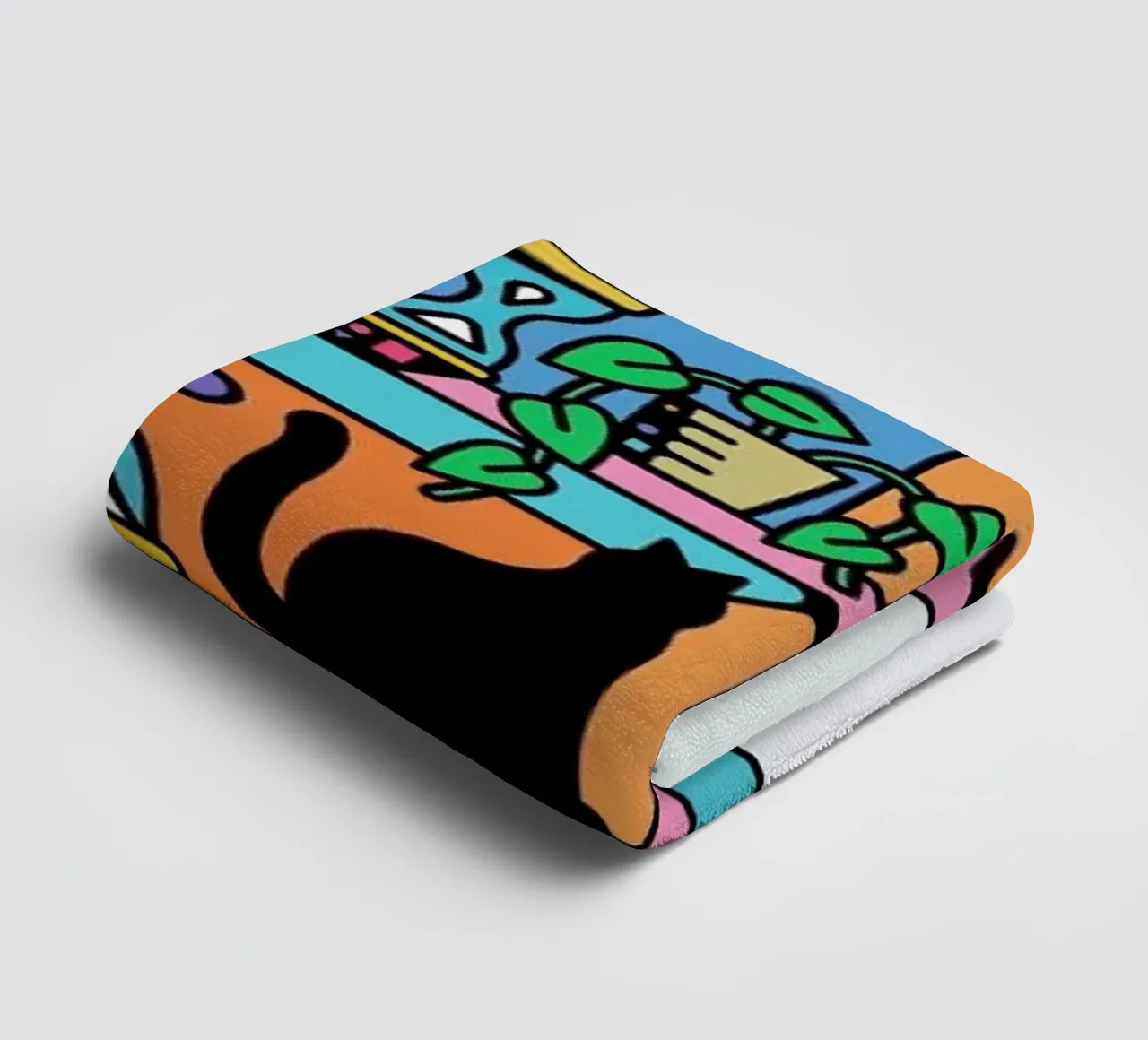 The Bohemian Time asciugamano da bagno da Tyler Dale