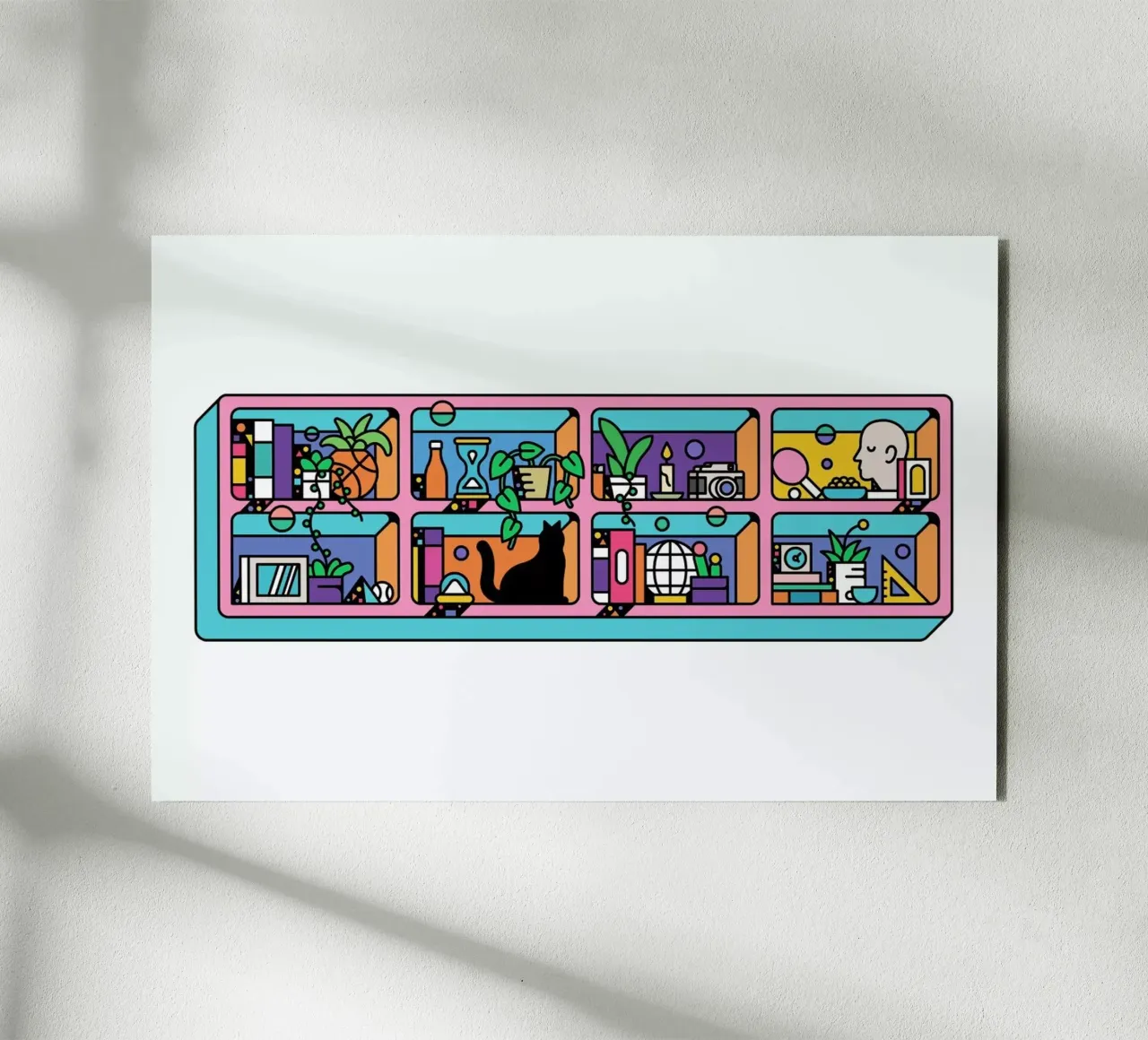 The Bohemian Time alluminio dibond da Tyler Dale