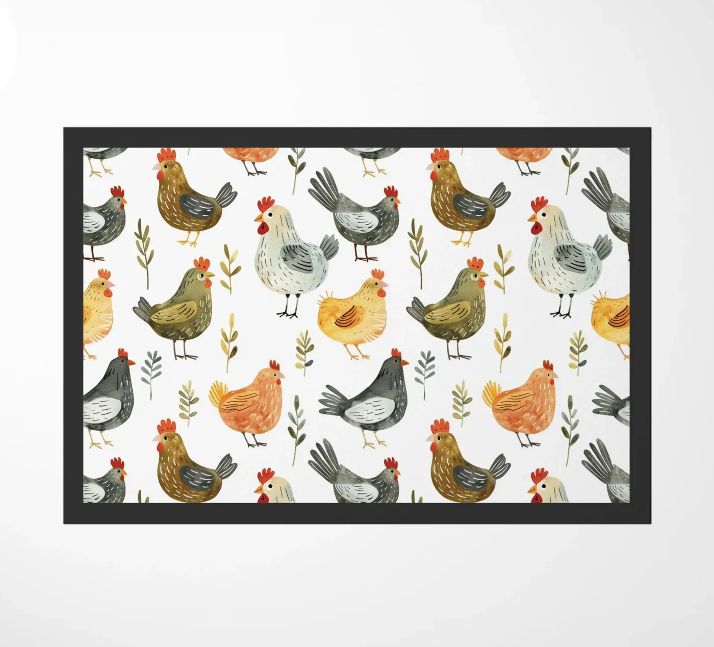Cute Chickens zerbino da Sunflower Soul Studio