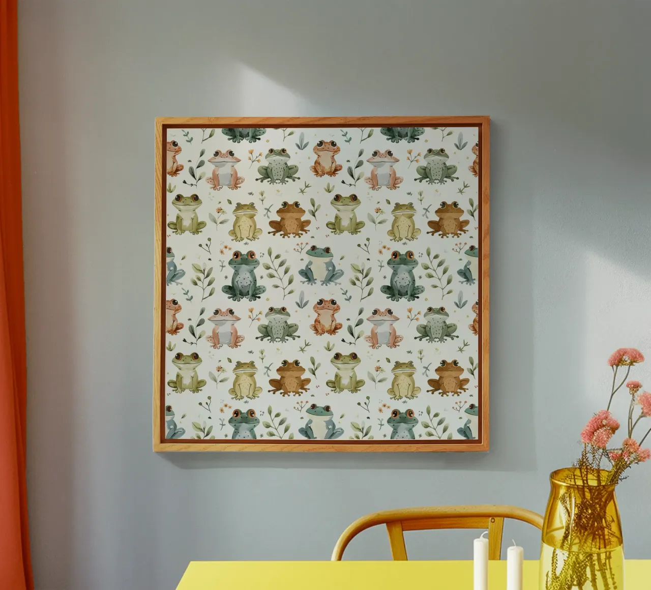 Cute Frogs plexiglass da Sunflower Soul Studio