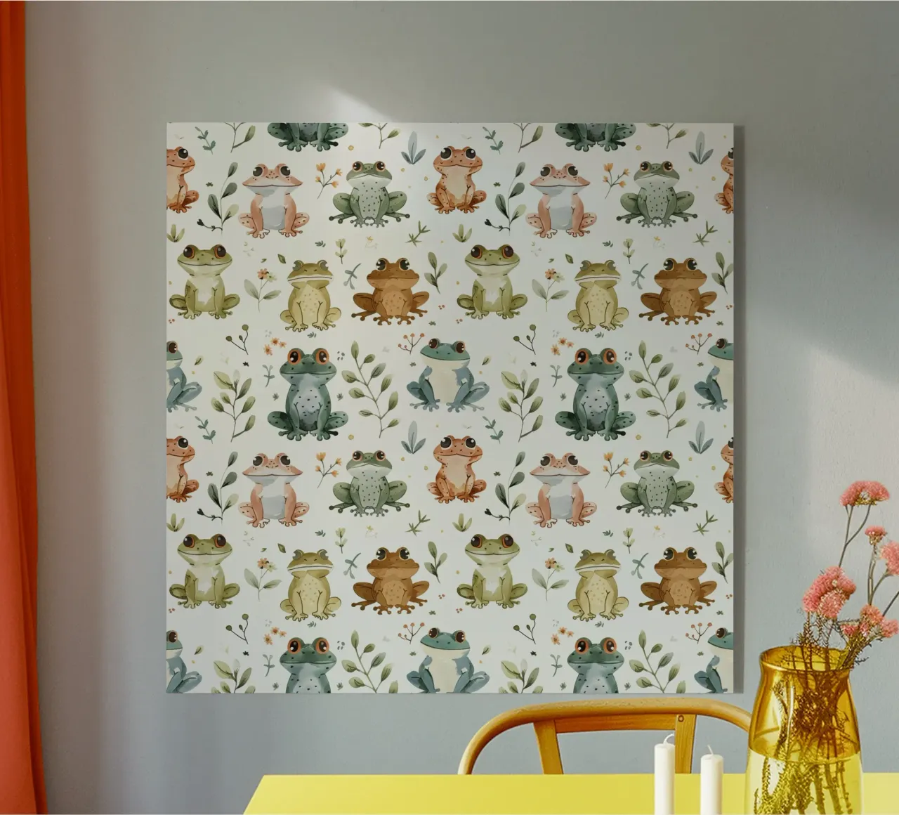 Cute Frogs plexiglass da Sunflower Soul Studio