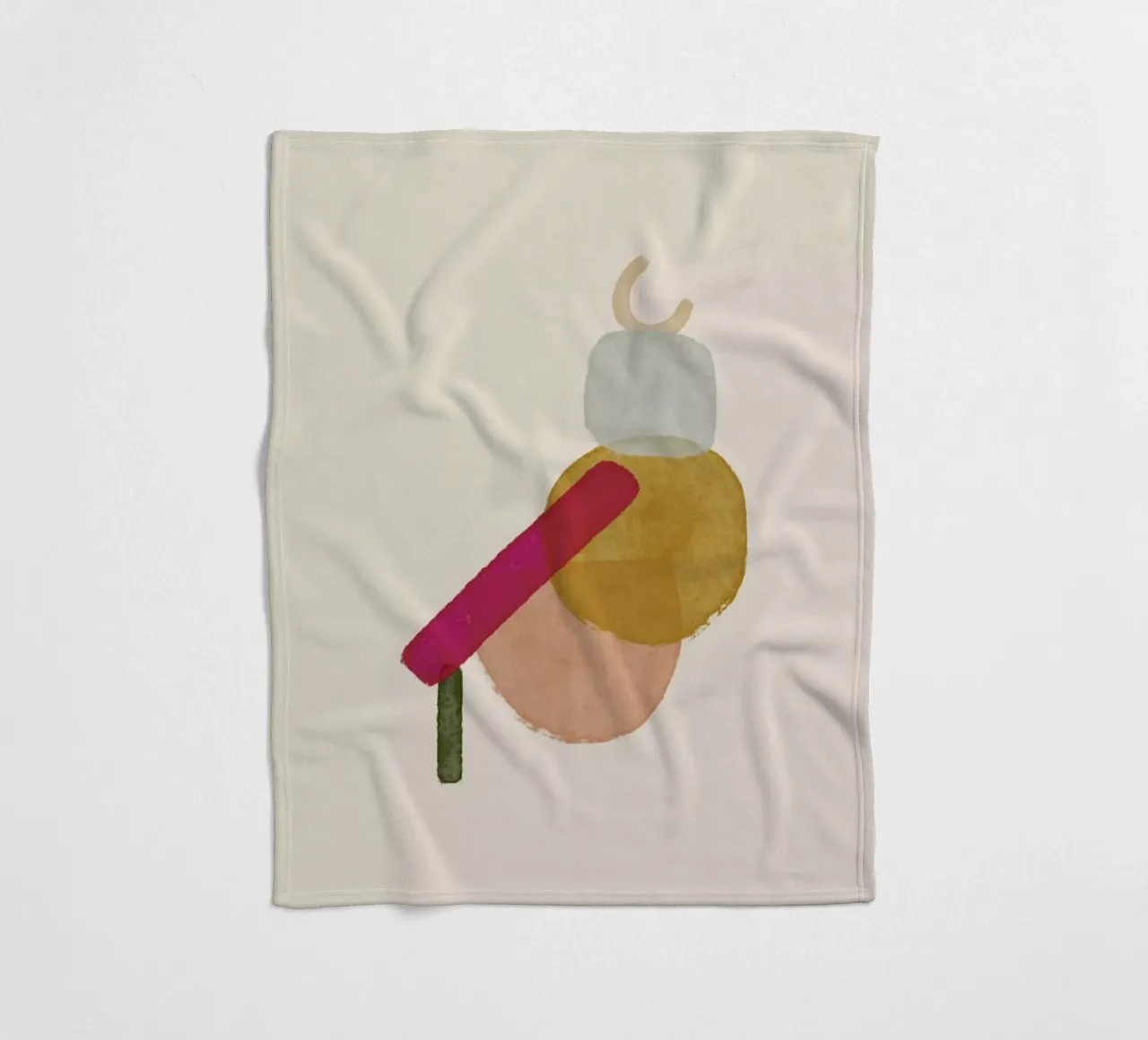 Equilibrium fleecedeken van Galaxy Eyes