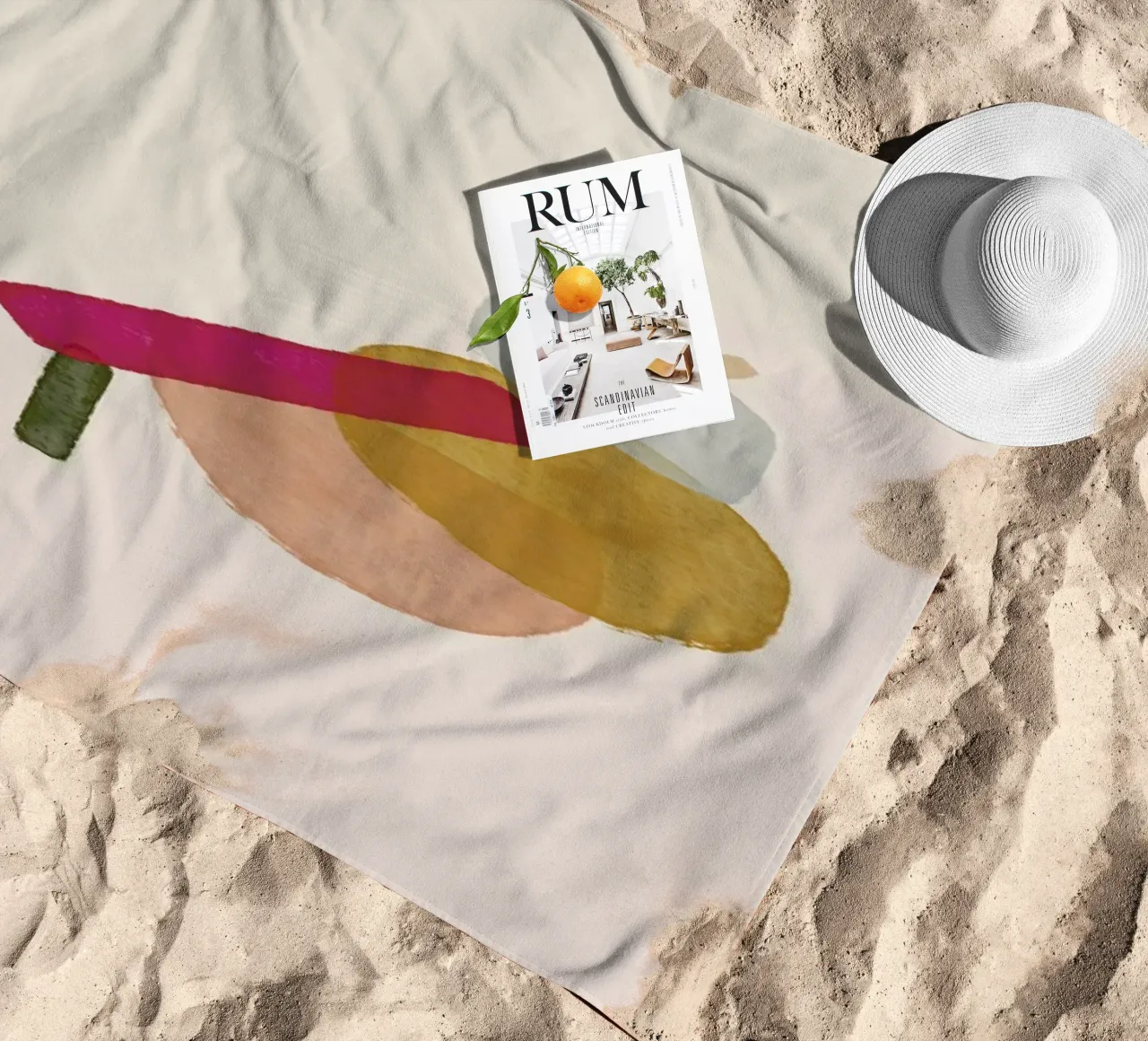 Equilibrium beach towel by Galaxy Eyes