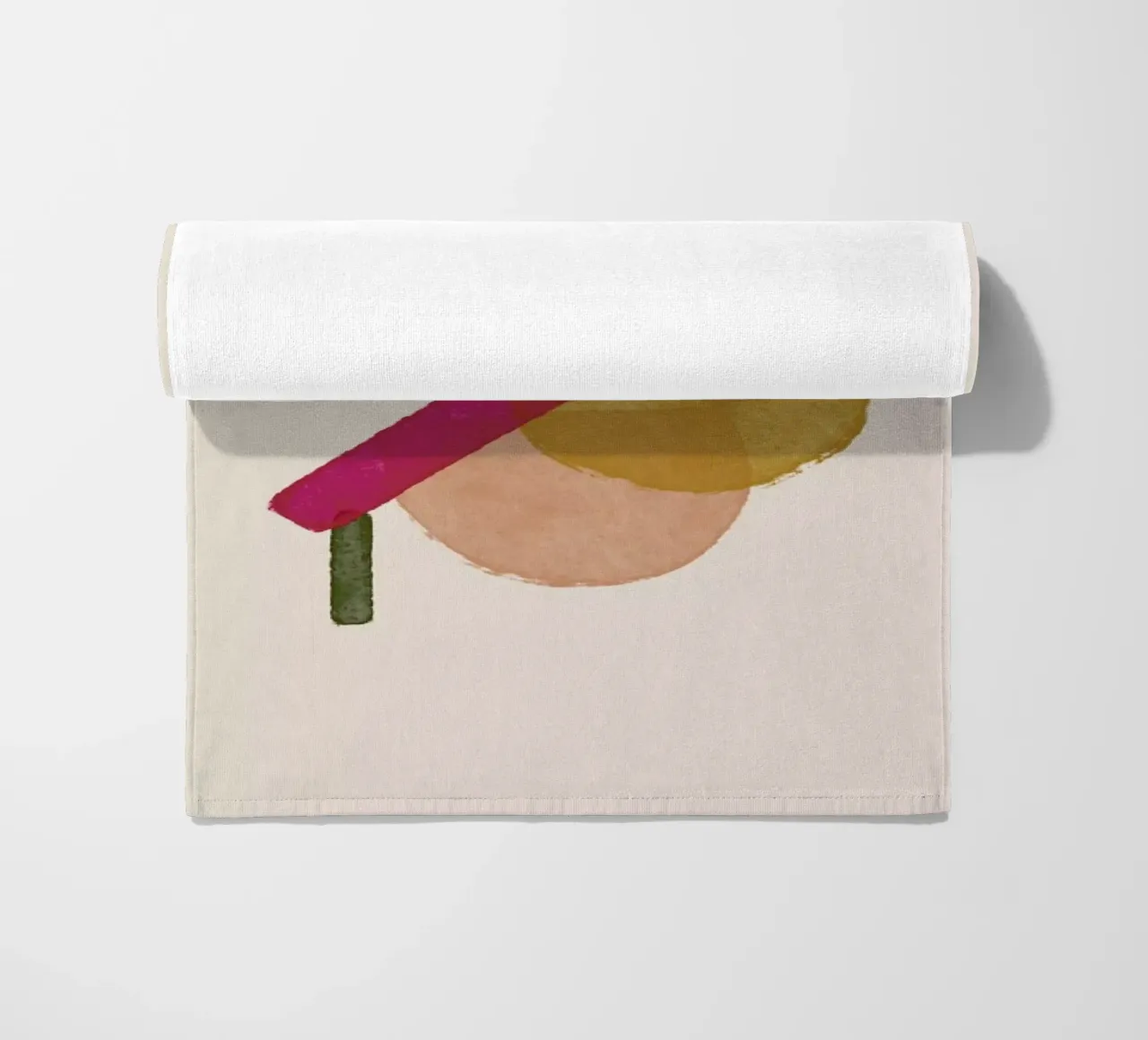 Equilibrium beach towel by Galaxy Eyes