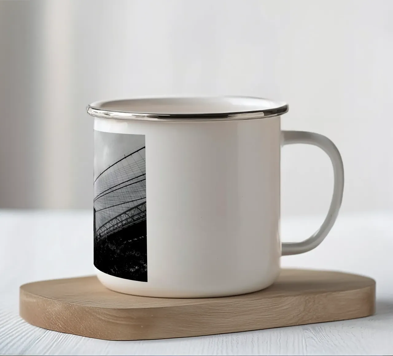 Moody Sky tazza in smalto da Philipp Reinhard
