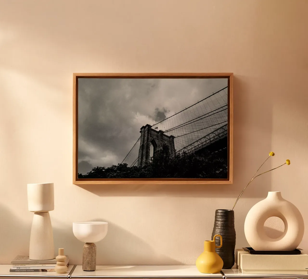 Moody Sky tela con Cornice a cassetta da Philipp Reinhard