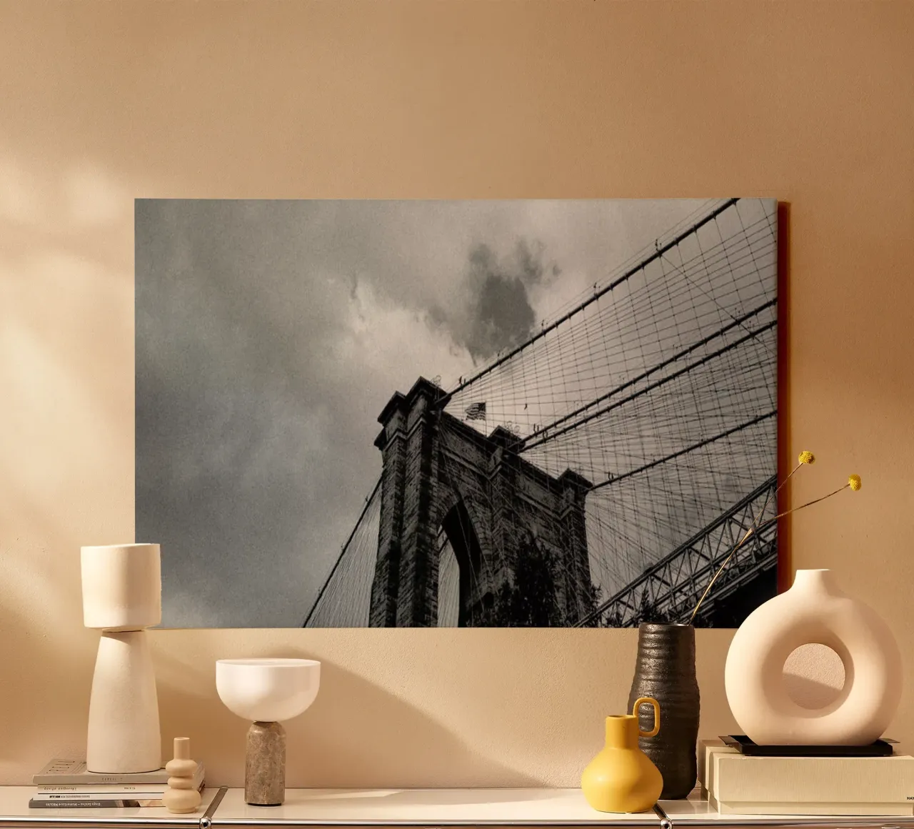 Moody Sky tela con Cornice a cassetta da Philipp Reinhard