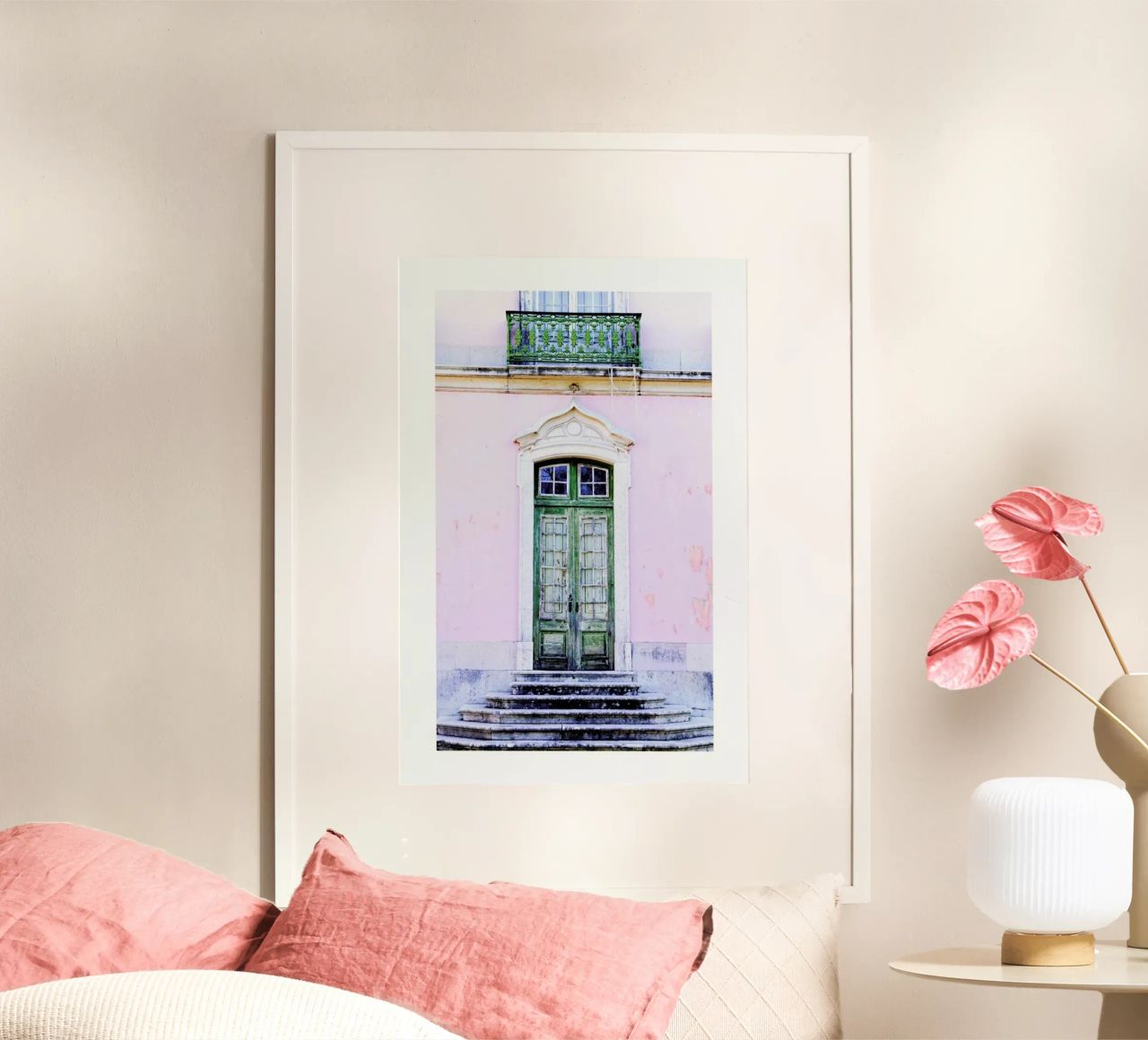 Lisbon Doorway poster by METROPOLIS