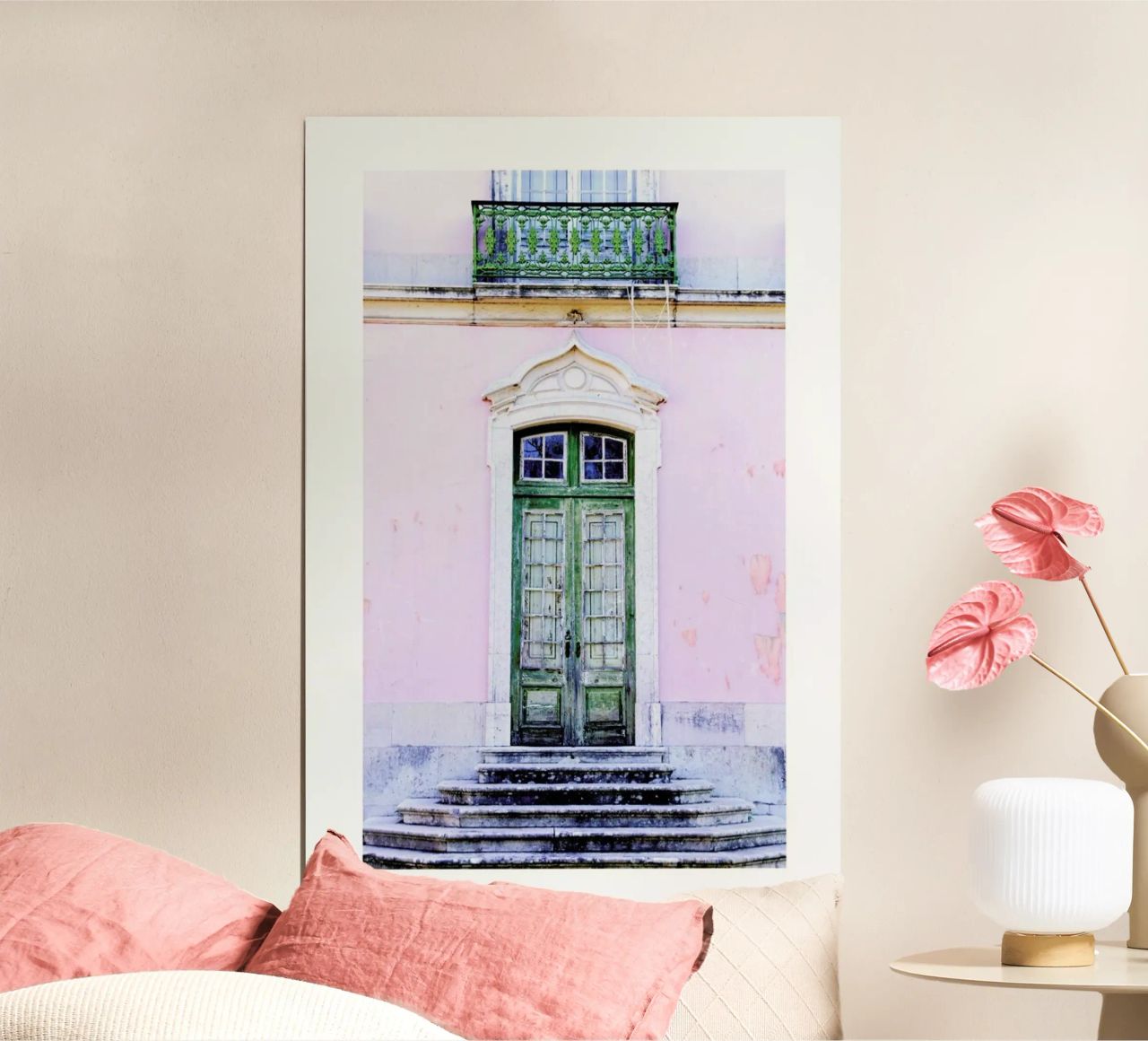 Lisbon Doorway poster by METROPOLIS