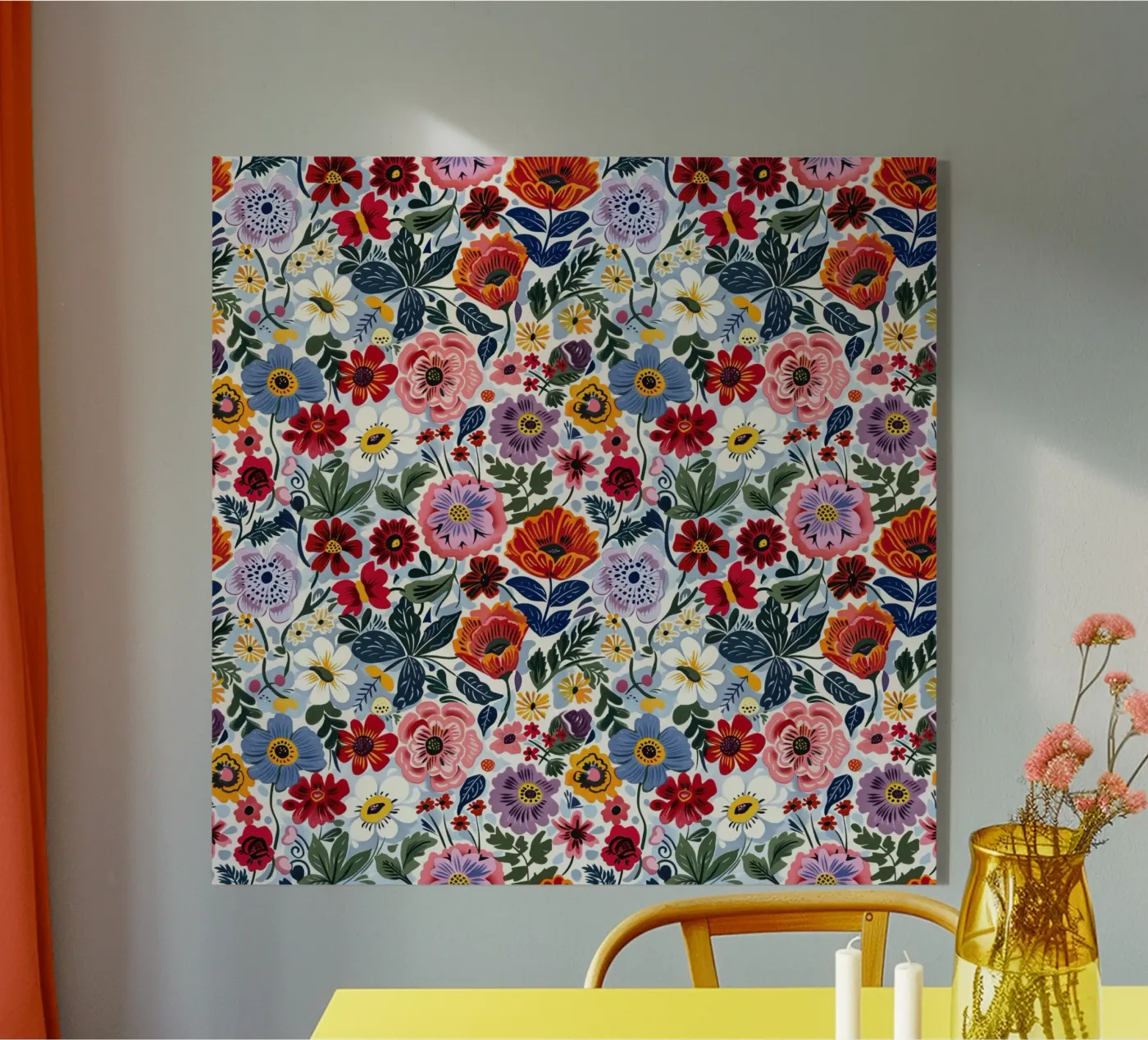 Dopamine Flowers Acryl-Glas von Sunflower Soul Studio