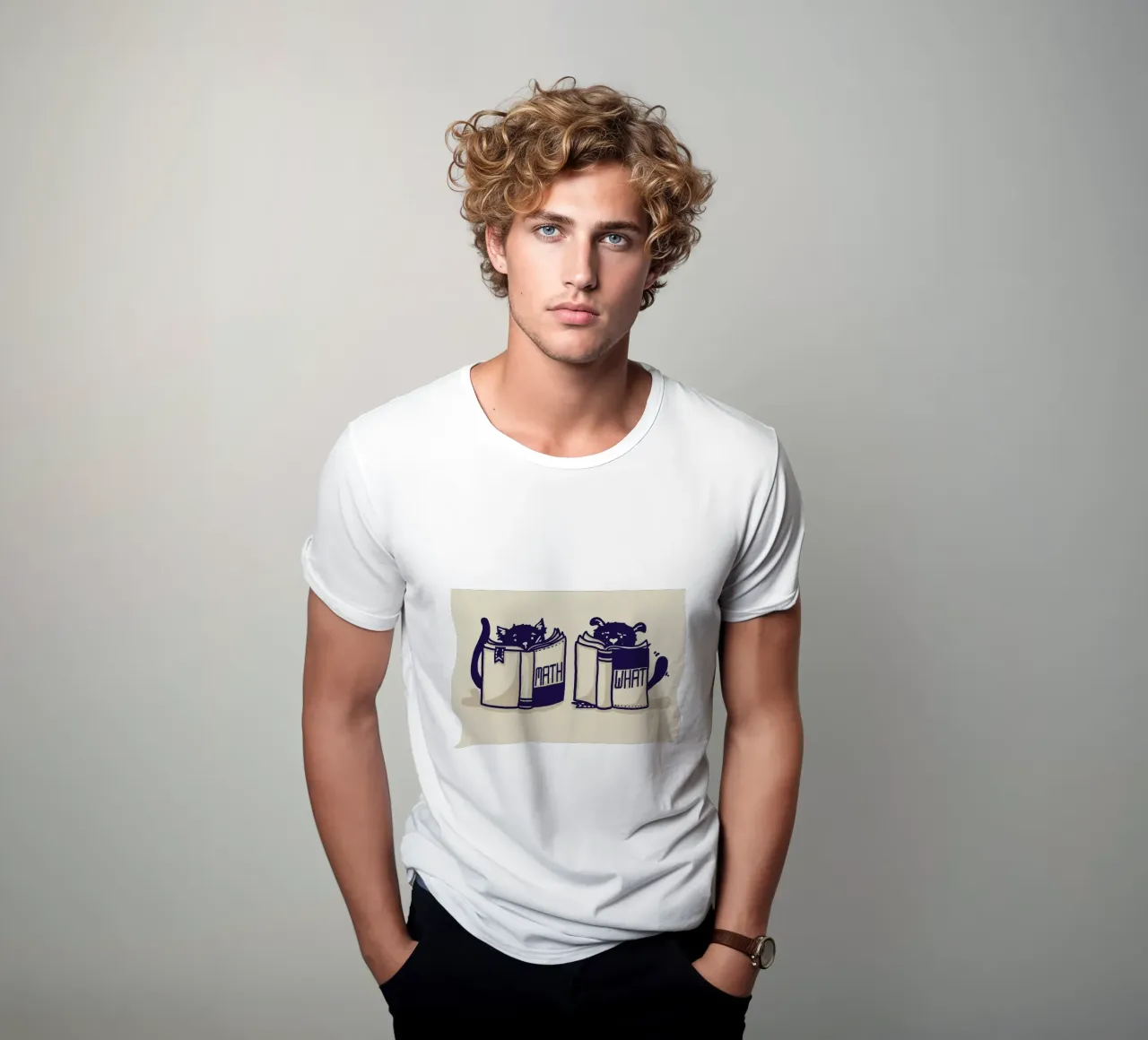 I'm More of a Dog Person t-shirt da Tobe Fonseca