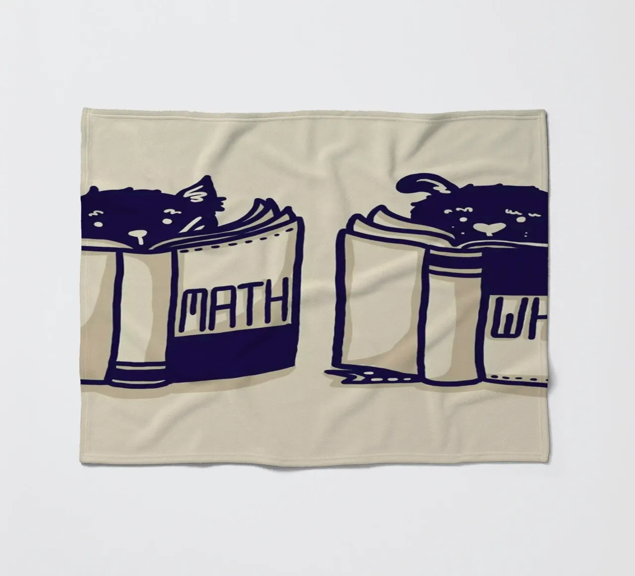 I'm More of a Dog Person coperta in pile da Tobe Fonseca