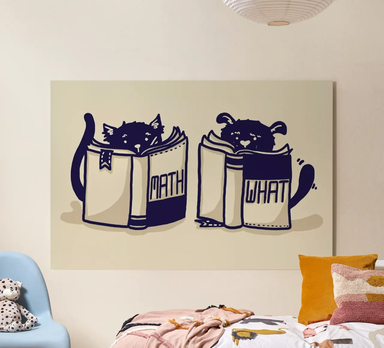I'm More of a Dog Person metacrilato de Tobe Fonseca