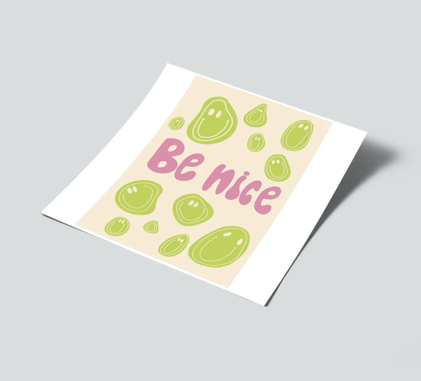 be nice sticker sheet by STOLZE GRAFIK