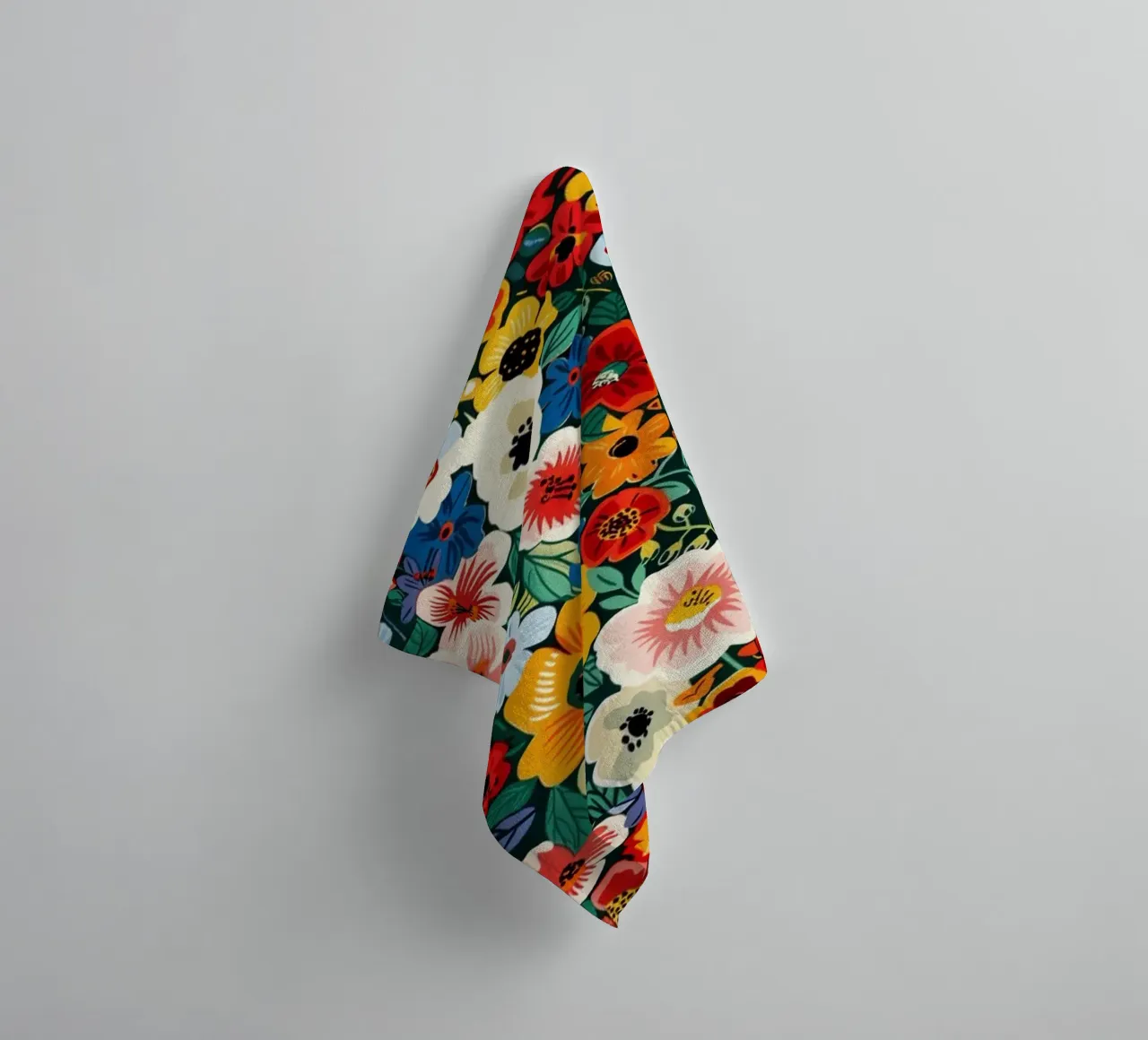 Dopamine Flowers asciugamano da bagno da Sunflower Soul Studio
