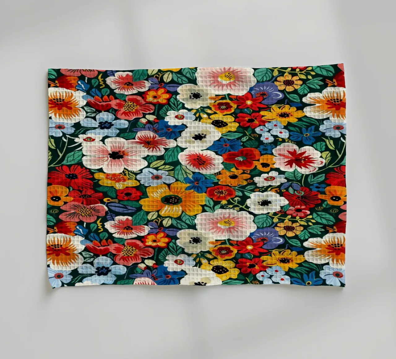Dopamine Flowers canovaccio da cucina da Sunflower Soul Studio