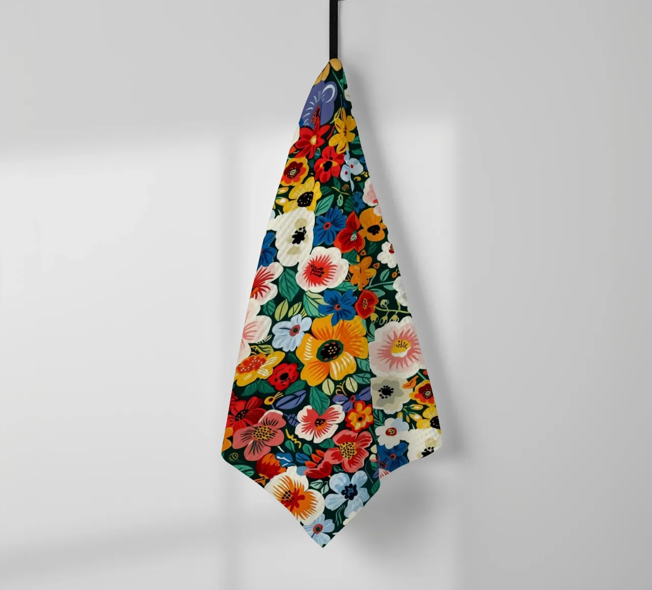 Dopamine Flowers canovaccio da cucina da Sunflower Soul Studio