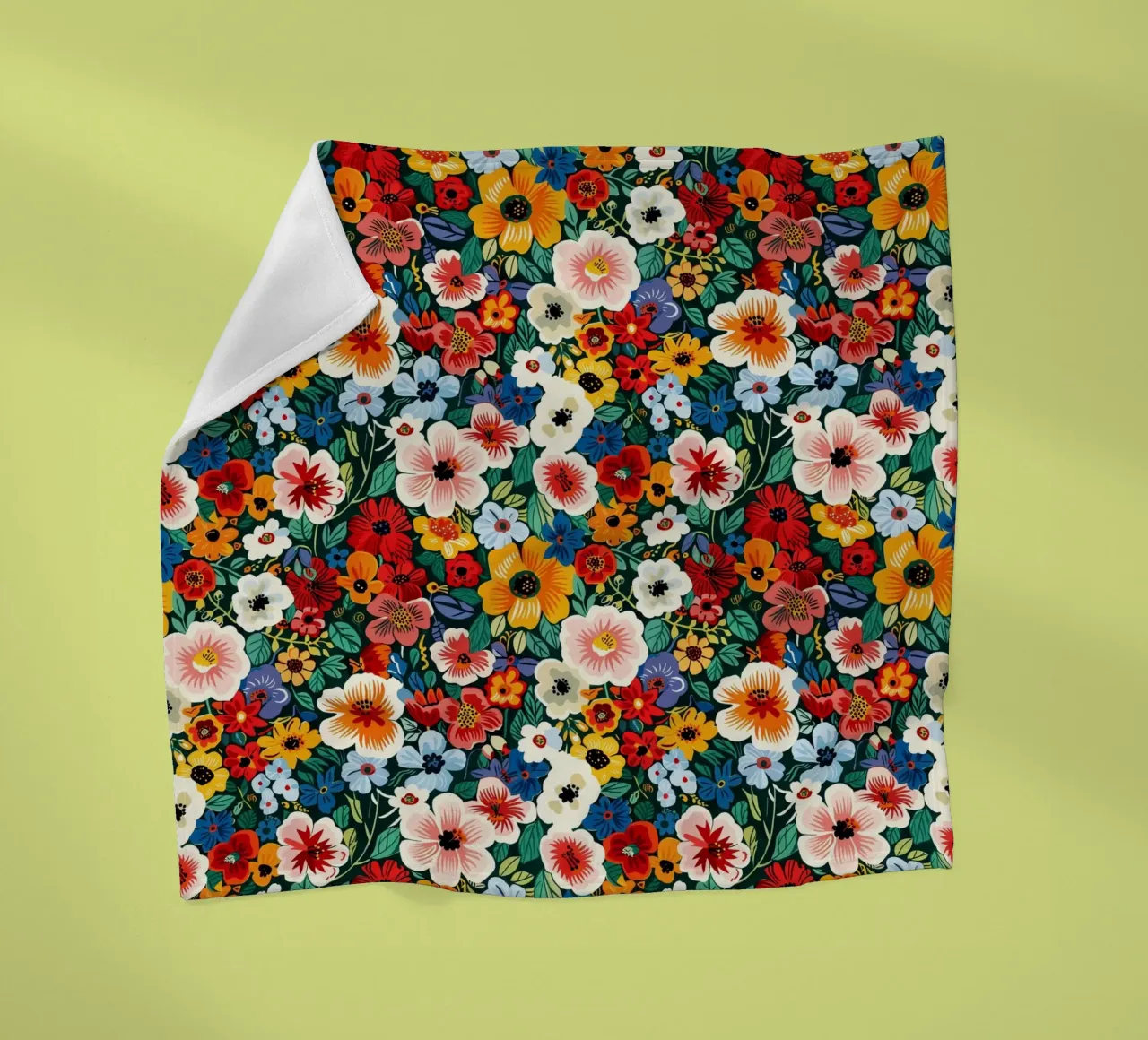 Dopamine Flowers coperta in pile da Sunflower Soul Studio