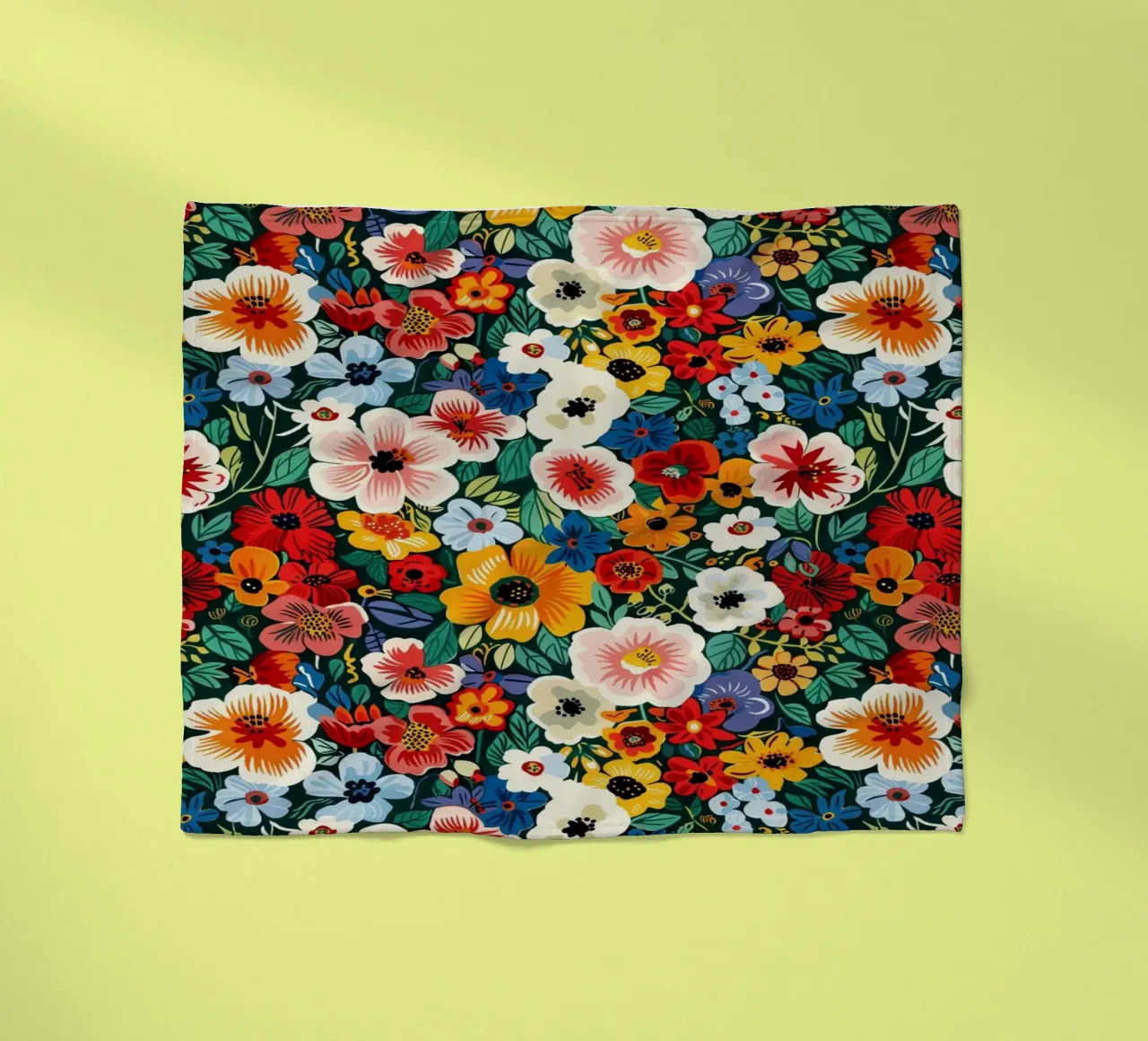 Dopamine Flowers coperta in pile da Sunflower Soul Studio