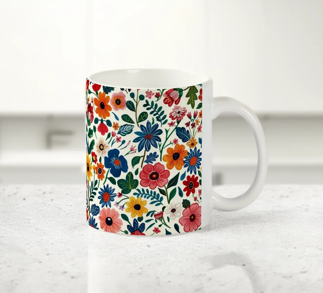 Dopamine Flowers tazza in ceramica da Sunflower Soul Studio